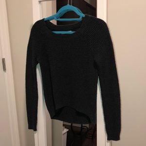 Dark Grey Old Navy High-Low Sweater
